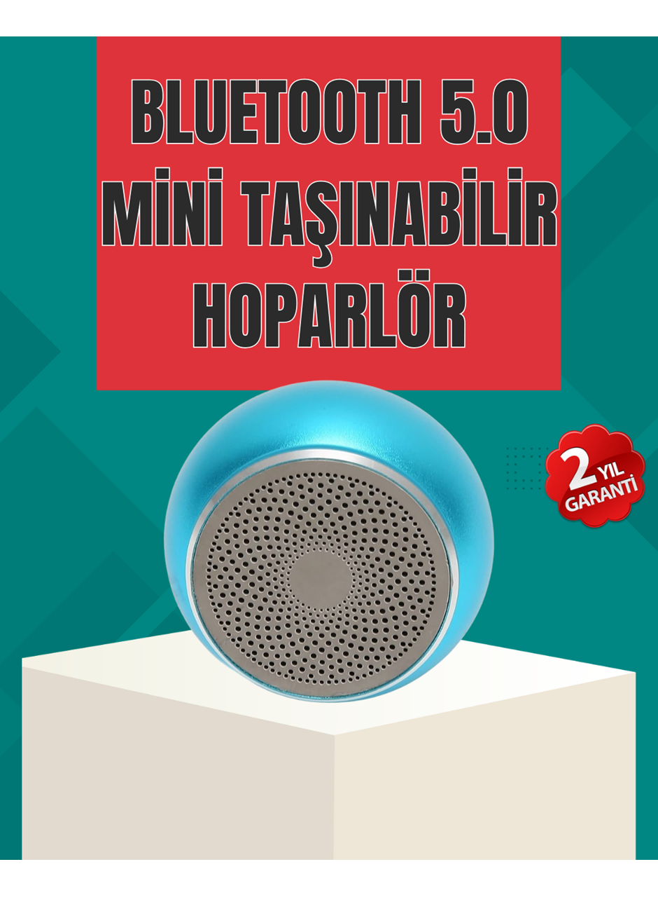 Taşınabilir Bluetooth Hoparlör | Eller Serbest Arama Özellikli