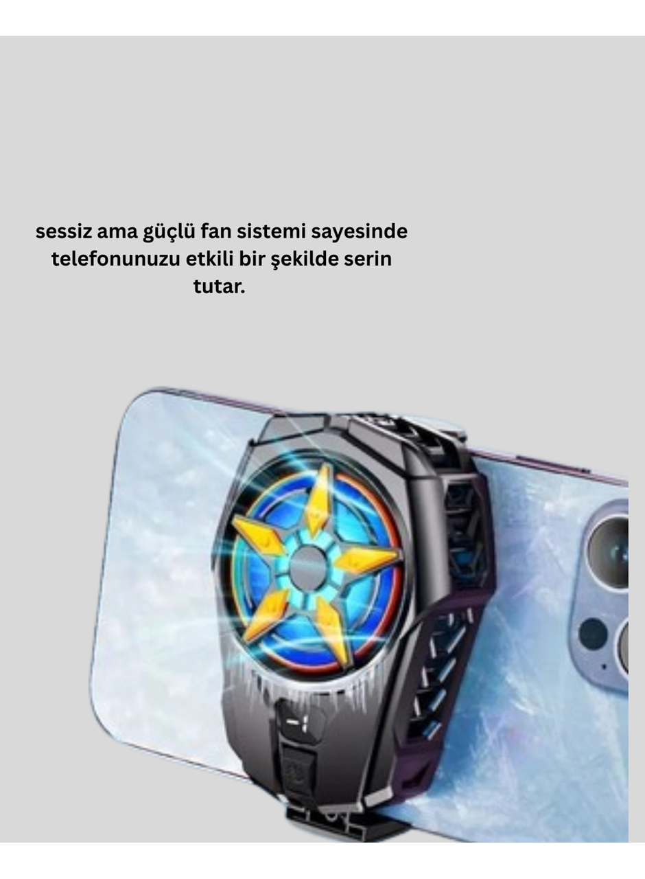 Oyun Performansı İçin Profesyonel Telefon Soğutucu