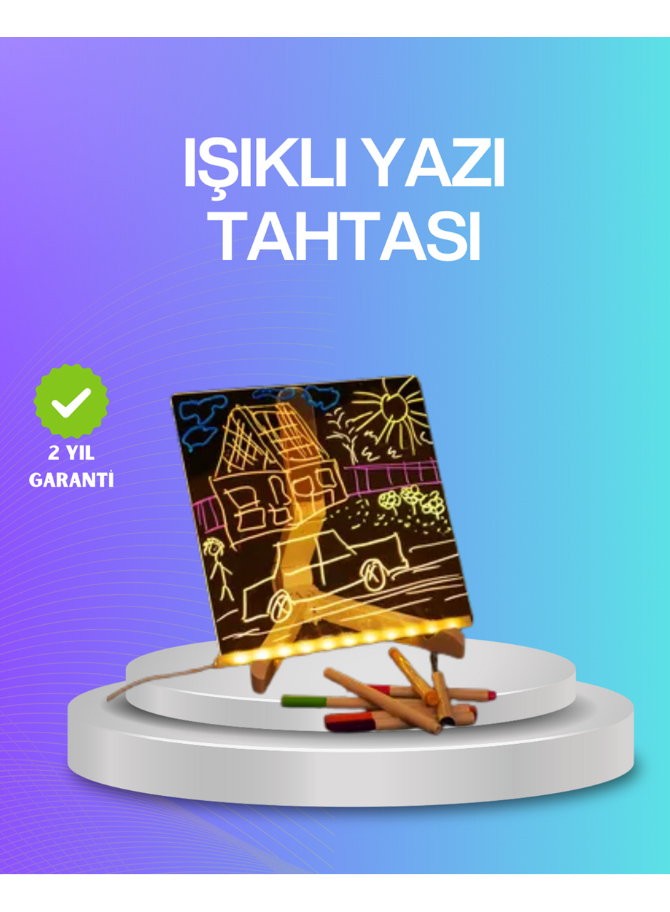 Çocuklar ve Yetişkinler İçin USB LED Işıklı Çizim Panosu