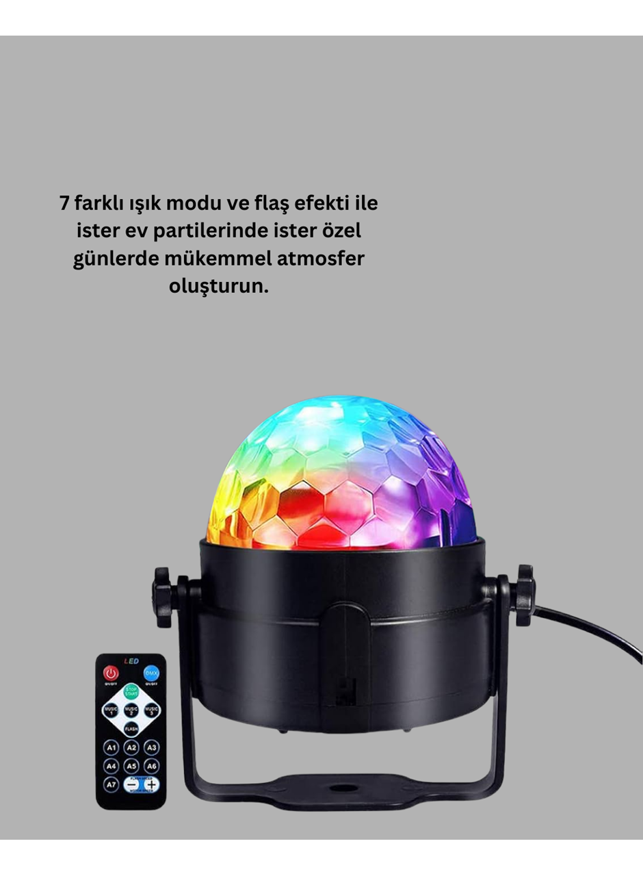 LED Disko Topu Sahne Parti Aydınlatma