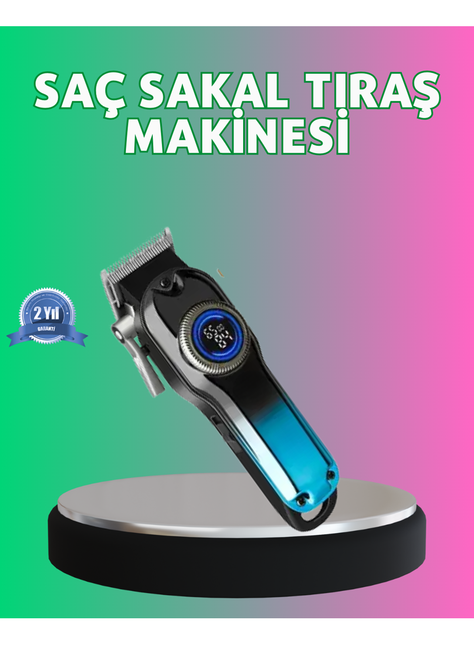 4 Limit Tarağı ve Ayarlanabilir Kesim Uzunluğu Saç Makinesi