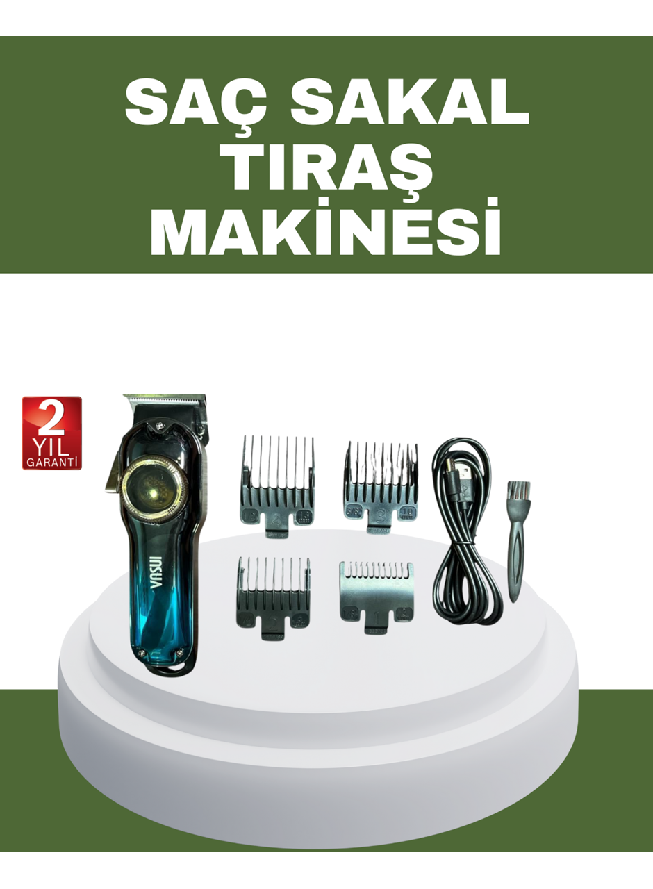 Güçlü Motorlu Paslanmaz Çelik Bıçaklı Saç Kesim Makinesi