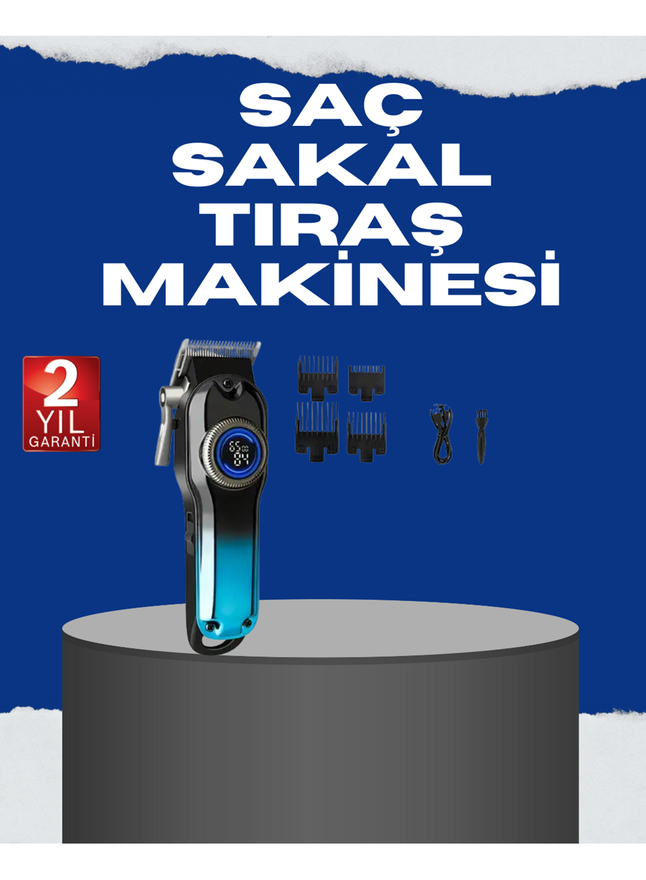 USB Type-C Şarjlı Kablosuz/Kablolu Erkek Tıraş Makinesi