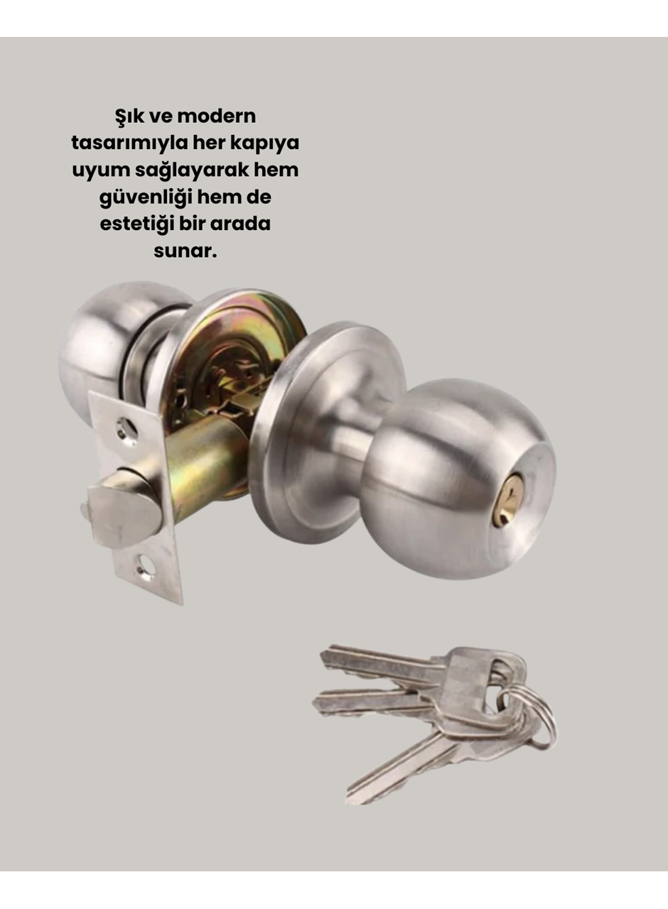 Topuzlu Kapı Kilidi