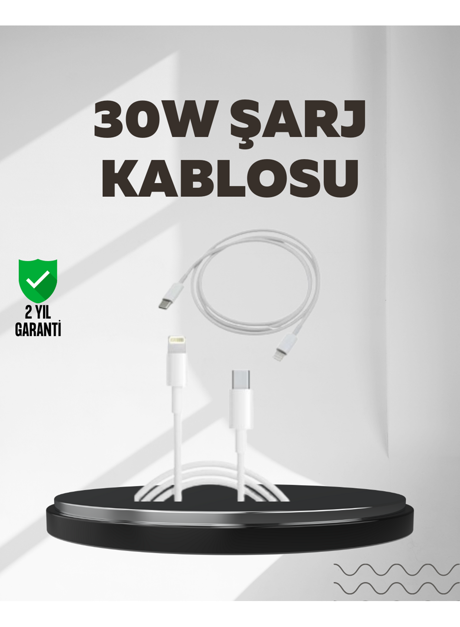 Yüksek Saflıkta Bakır Çekirdekli 30W Hızlı Şarj Kablosu