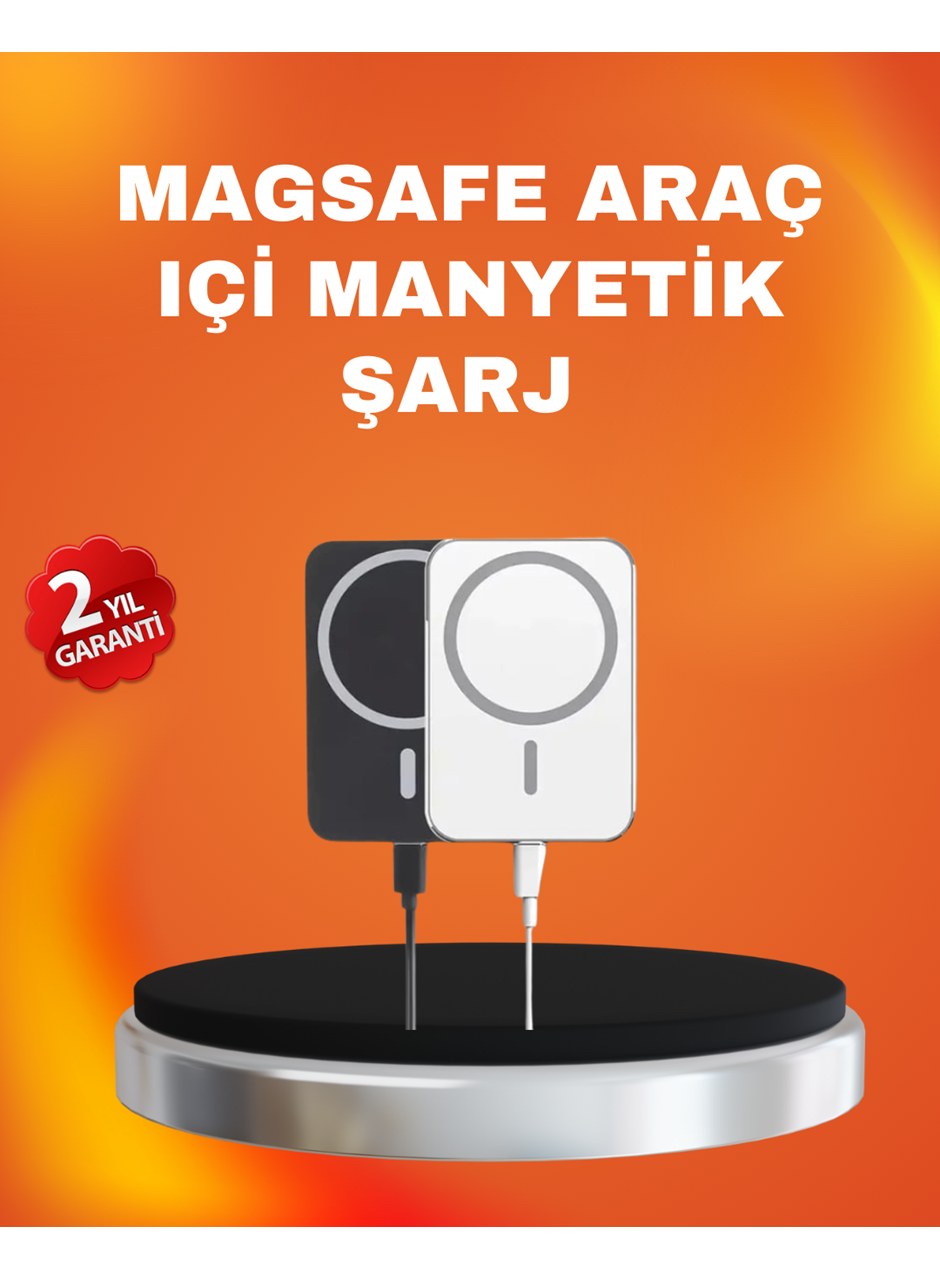 Akıllı Koruma Sistemli MagSafe Araç Tutucu iPhone 12/13/14 Uyumlu