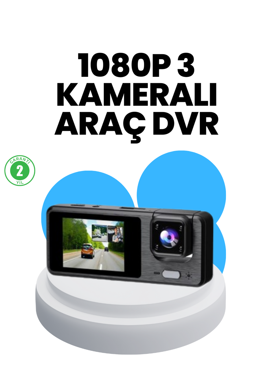 Geri Görüş Monitörlü Araç Kamerası | 2 İnç Ekran, Hareket Algılama