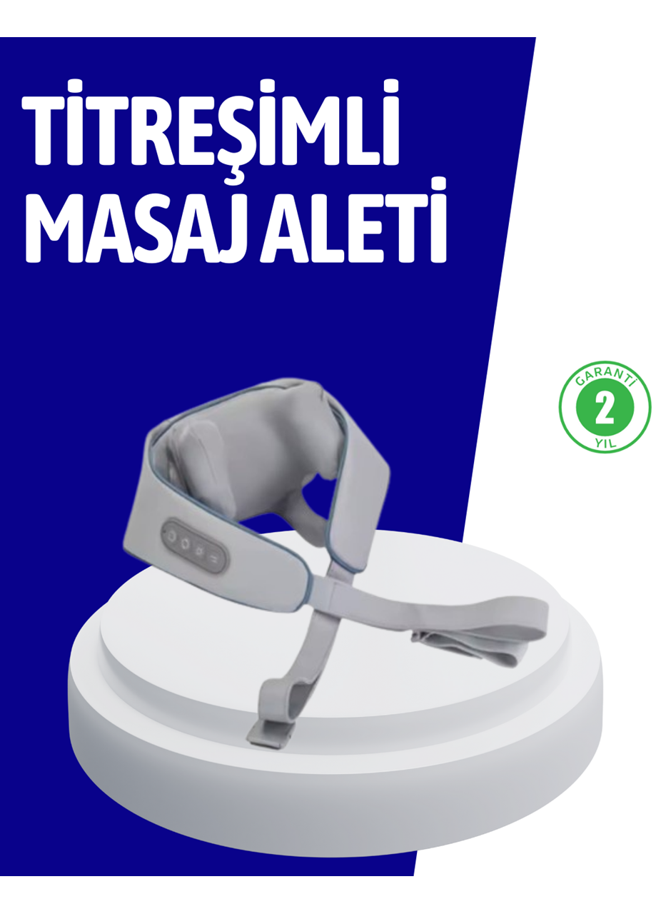 PU Deri Taşınabilir Masaj Aleti | Çok Bölgeli Kullanım