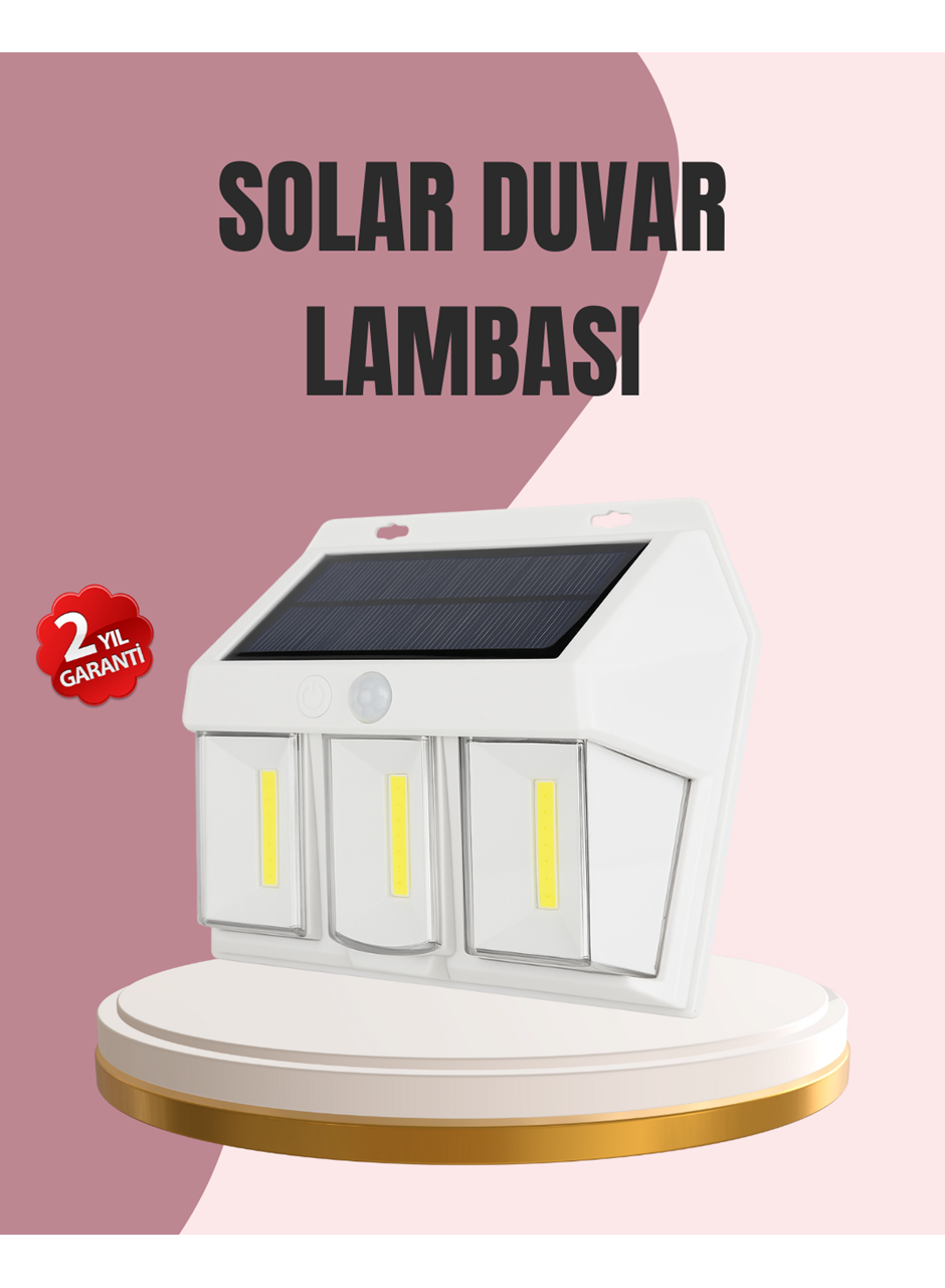 Güneş Enerjili Bahçe ve Duvar Aydınlatma – BK-618-3 LED Lamba