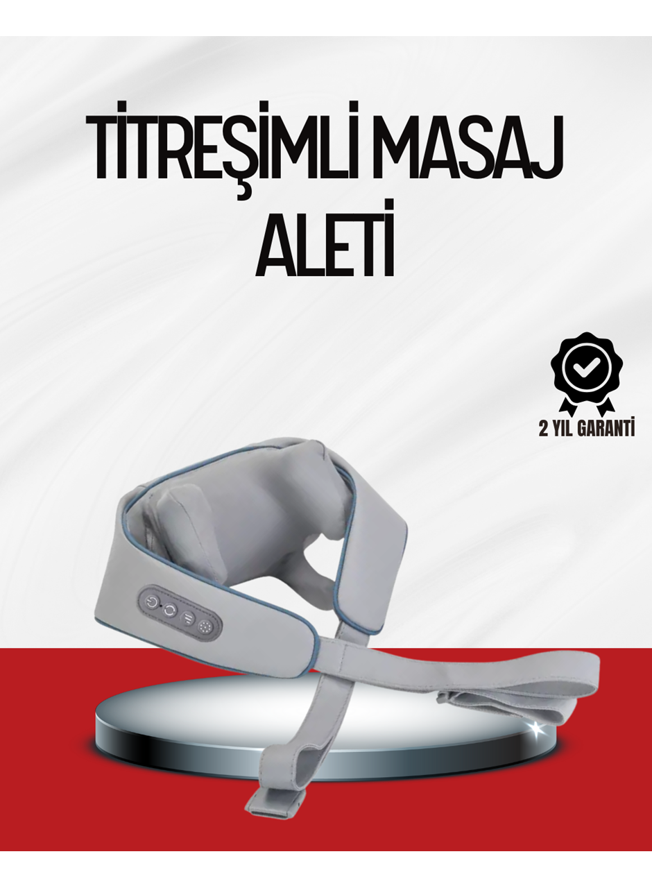 Çok Fonksiyonlu Kablosuz Masaj Aleti | 2 Modlu Isıtmalı