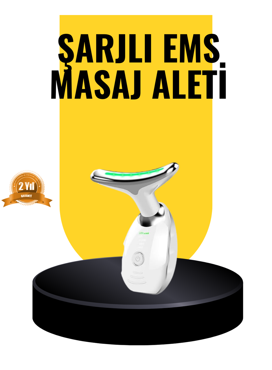 Kablosuz Şarjlı Yüz Masaj Cihazı | Cilt Yenileyici ve Nem Dengeleyici