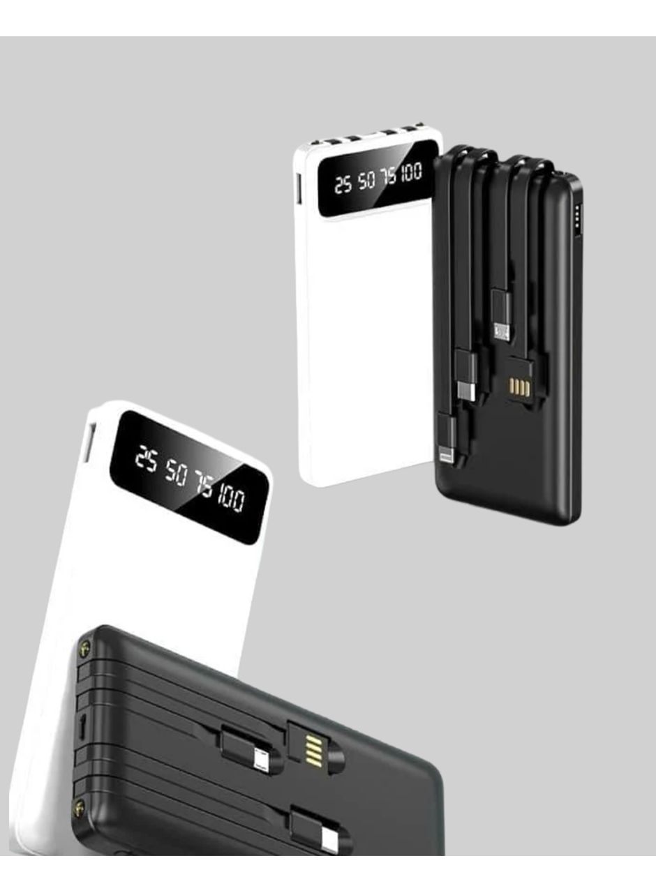 Hızlı Şarj Destekli 20.000mAh Powerbank USB Type-C Lightning LCD