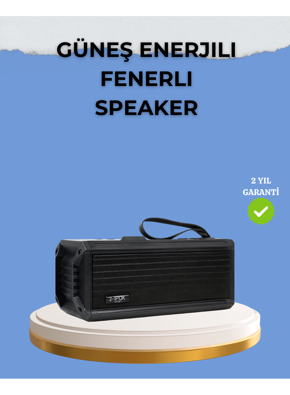Kablosuz J-IPOX P520 Bluetooth Hoparlör Uzun Pil Ömrü ve Mikrofon