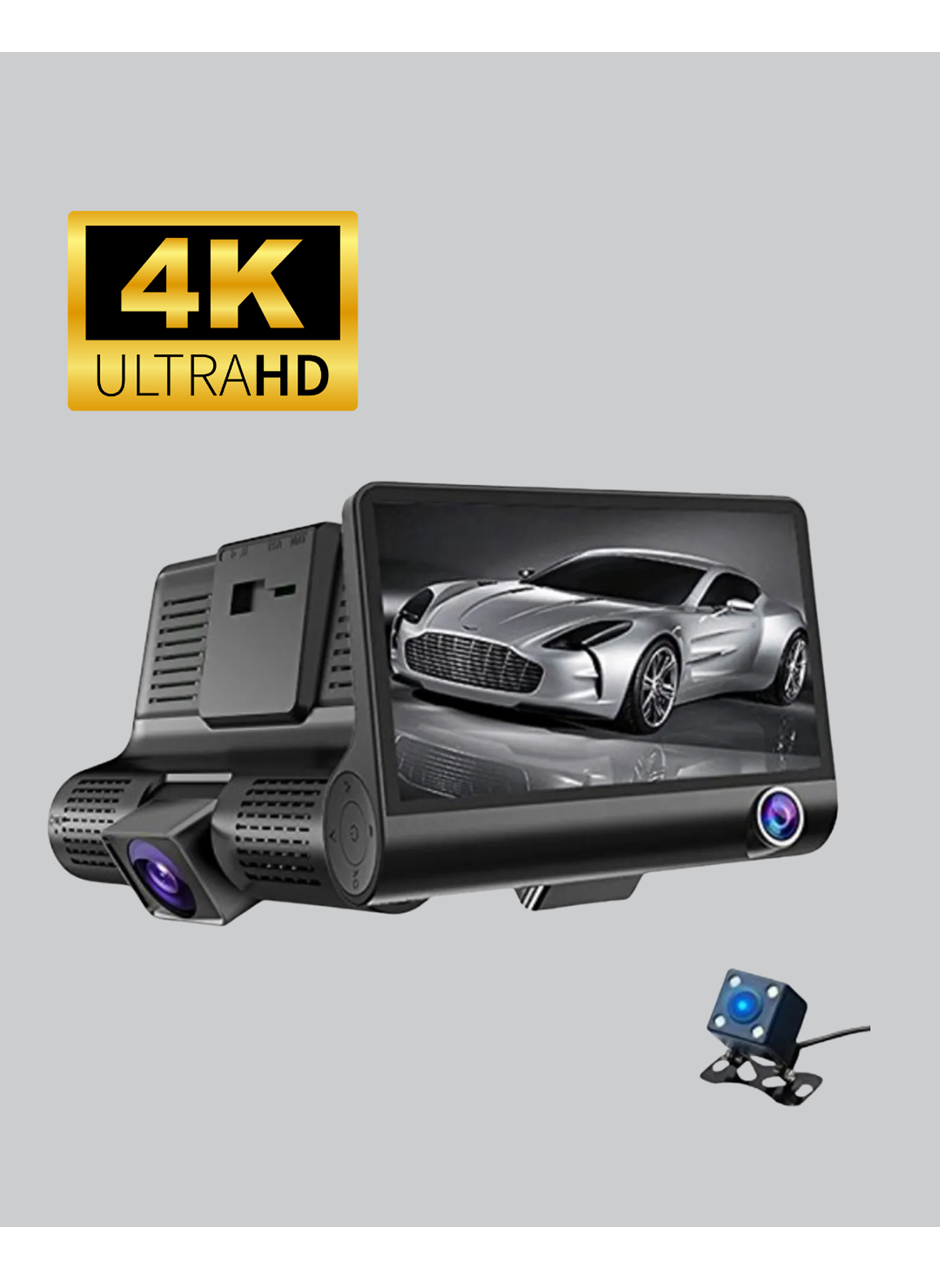 G-Sensör, Park Modu ve Döngüsel Kayıt Destekli Araç DVR