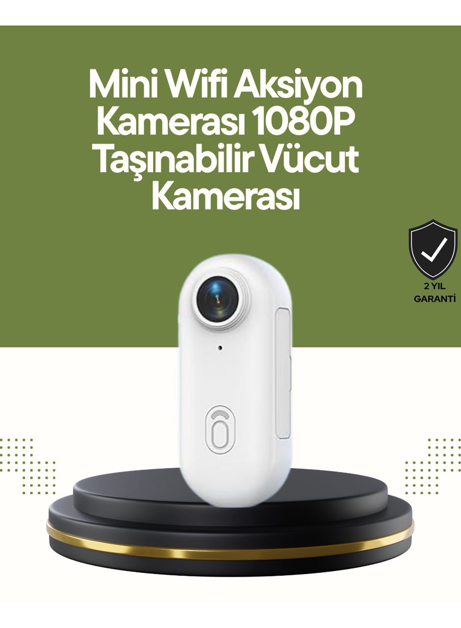 Şarj Edilebilir Uzun Ömürlü Mini Spor Kamera Full HD