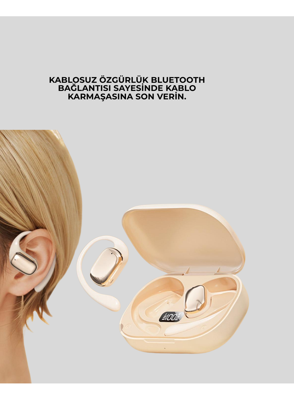 Bluetooth 5.4 Çeviri Kulaklığı LED Ekranlı