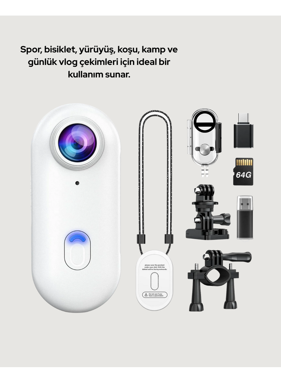 1080P WiFi Spor Kamerası Su Geçirmez Mini Aksiyon Kamera