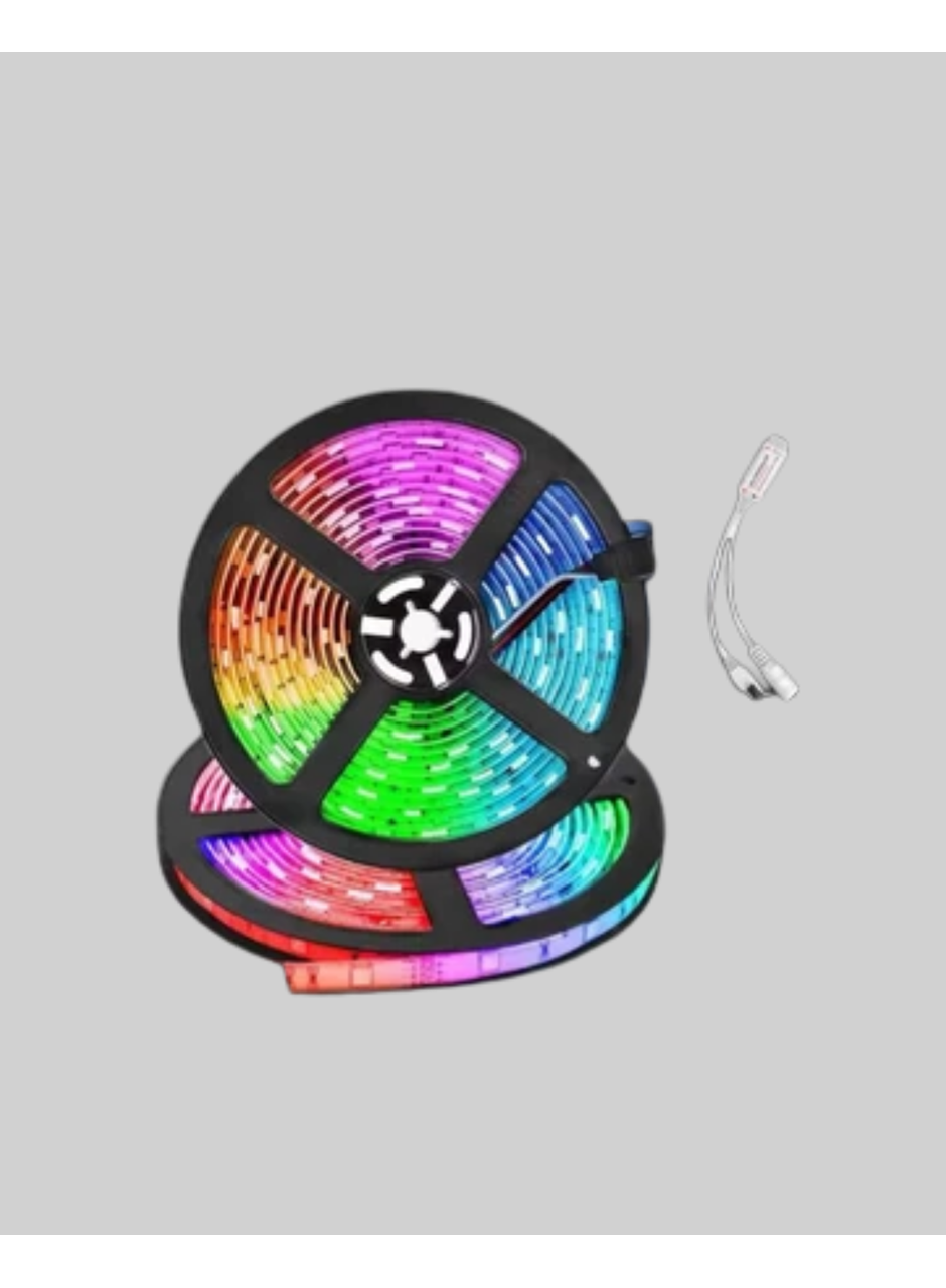 Enerji Tasarruflu RGB Şerit LED 5 Metre