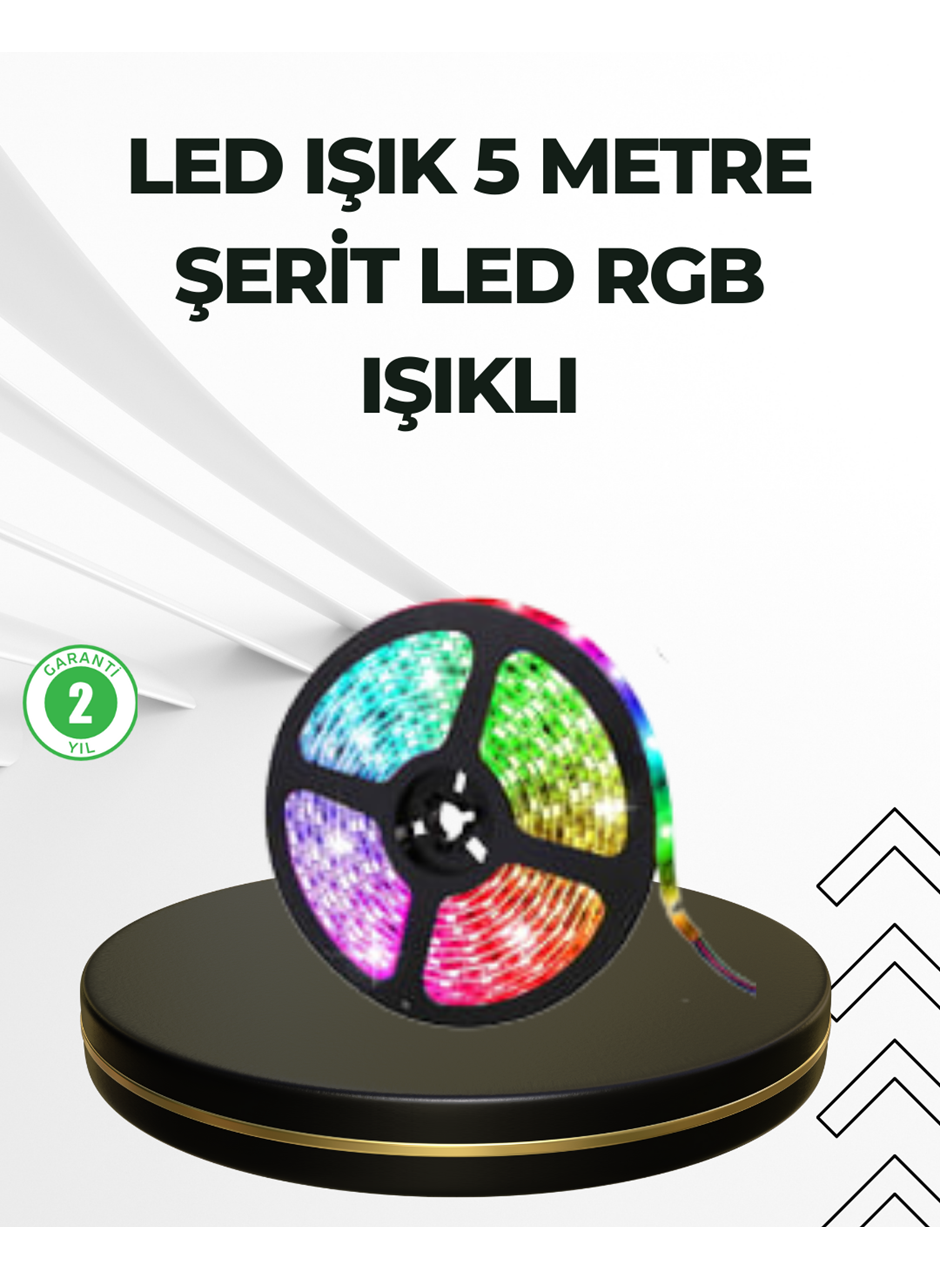 Dekoratif Kumandalı Şerit LED 5 Metre