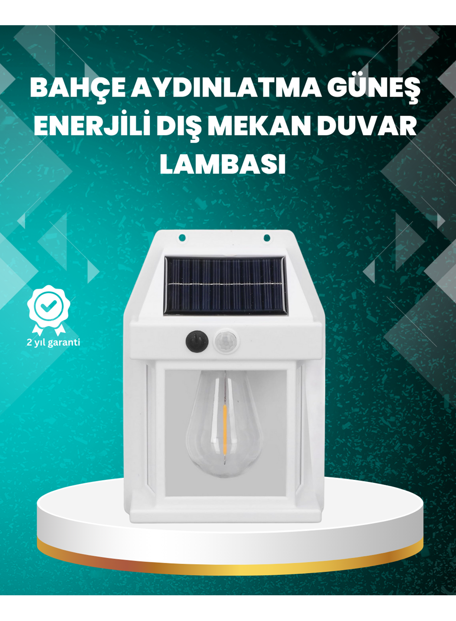 Çok Modlu Güneş Enerjili Bahçe ve Balkon Lambası