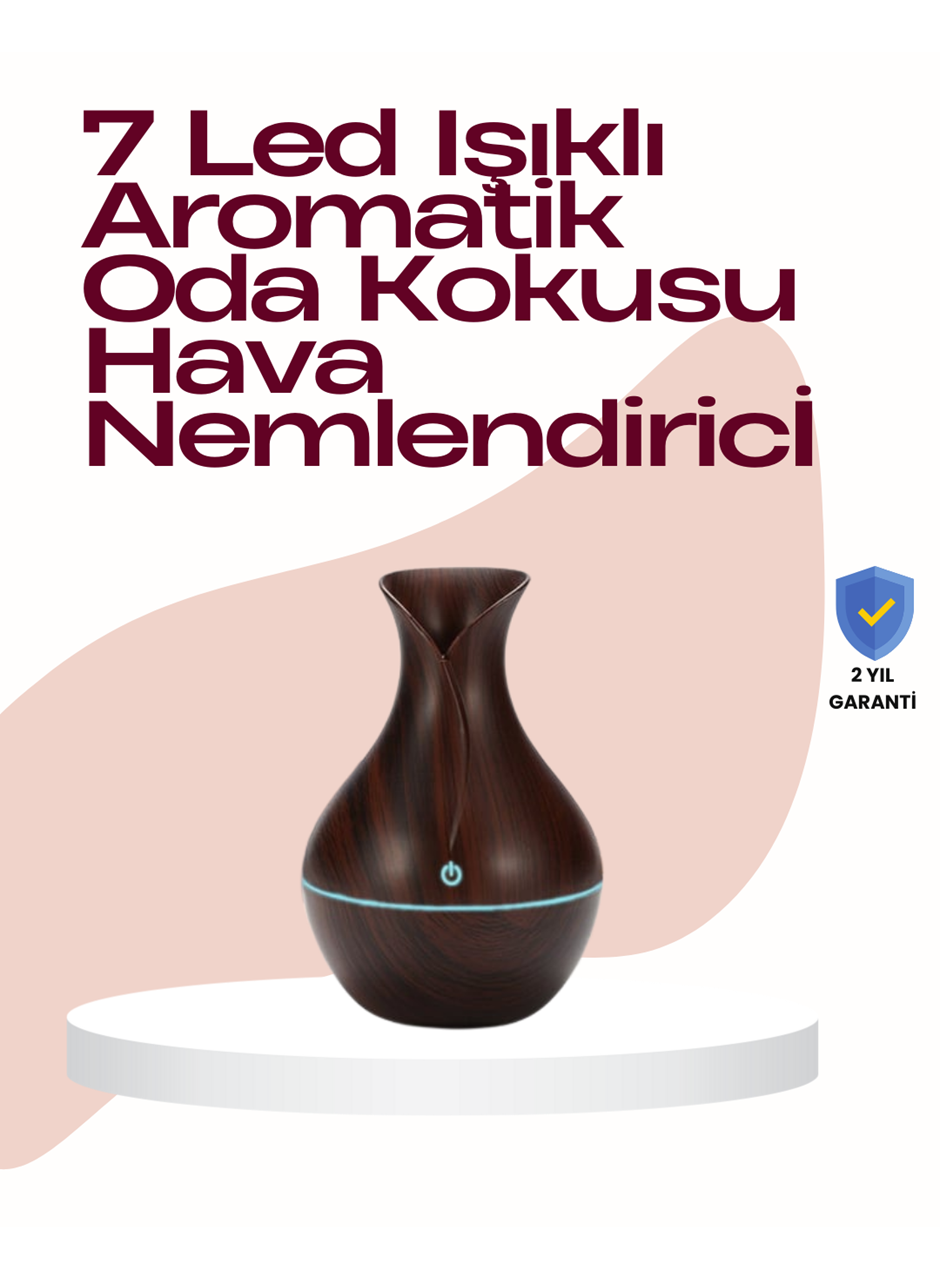 130ml Su Depolu USB Güçlü Kompakt Masaüstü Nemlendirici Difüzör