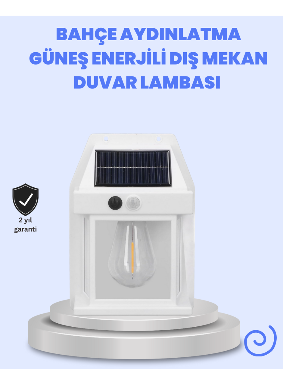 IP65 Su Geçirmez Güneş Paneli Dış Mekan Lamba