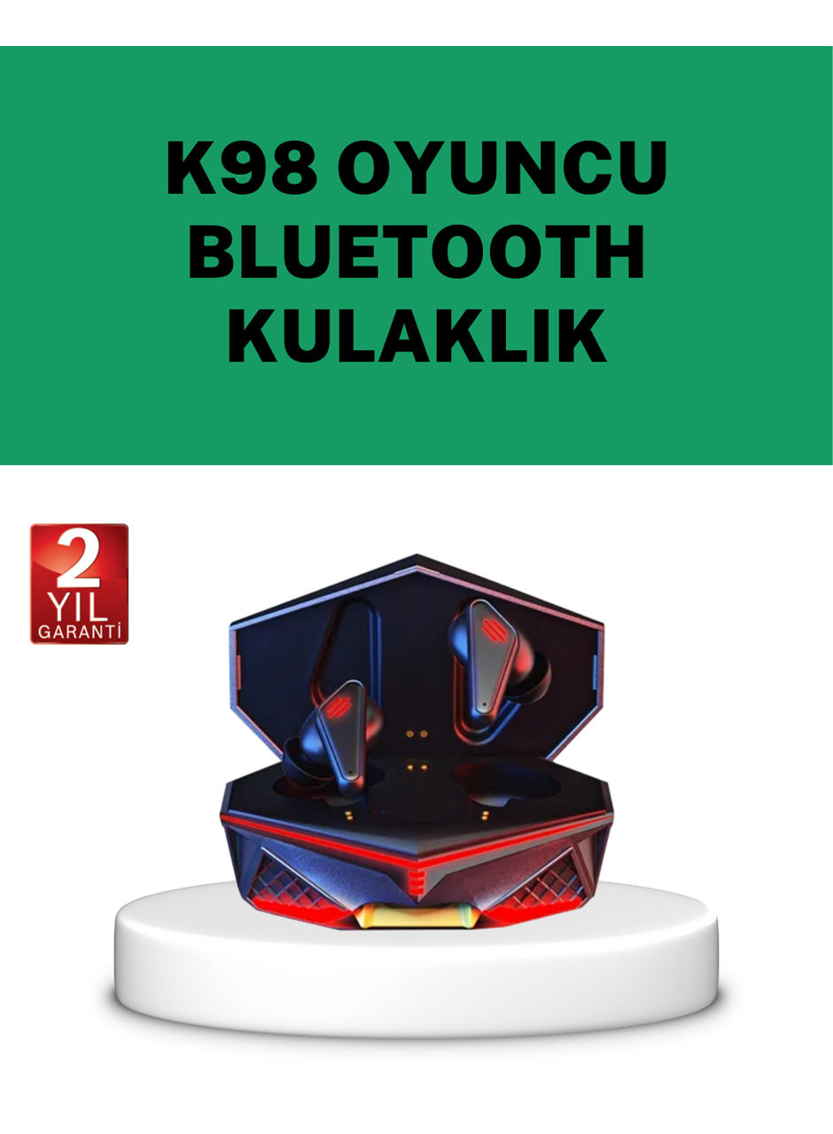 Bluetooth 5.0 Kablosuz Kulaklık Uzun Pil Ömürlü