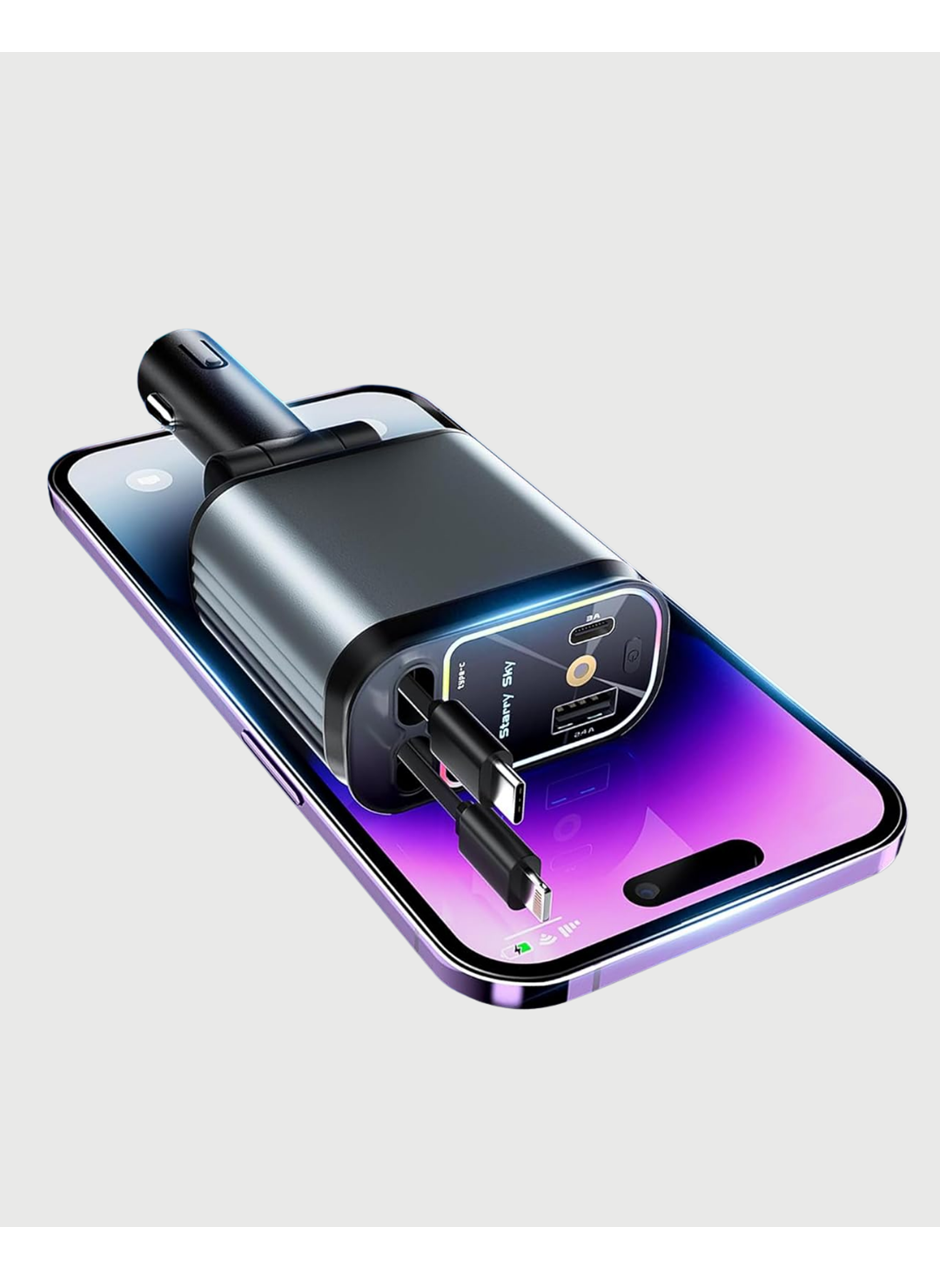 BMW, Mercedes, Audi, Volkswagen Araçlar için 4’ü 1 Arada Hızlı Şarj Cihazı