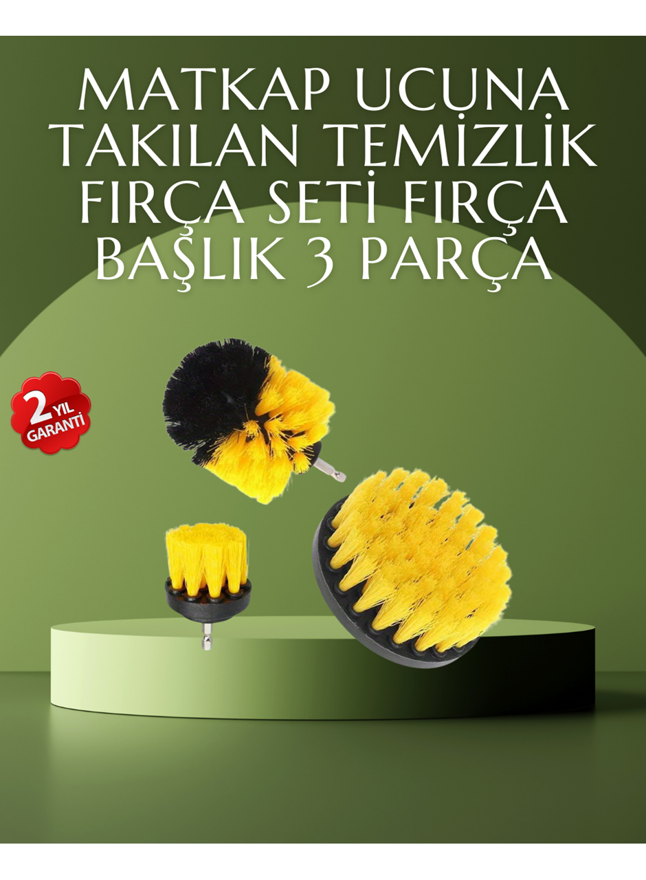 Matkap Ucu Temizlik Fırçası Seti Ev ve Araç İçin