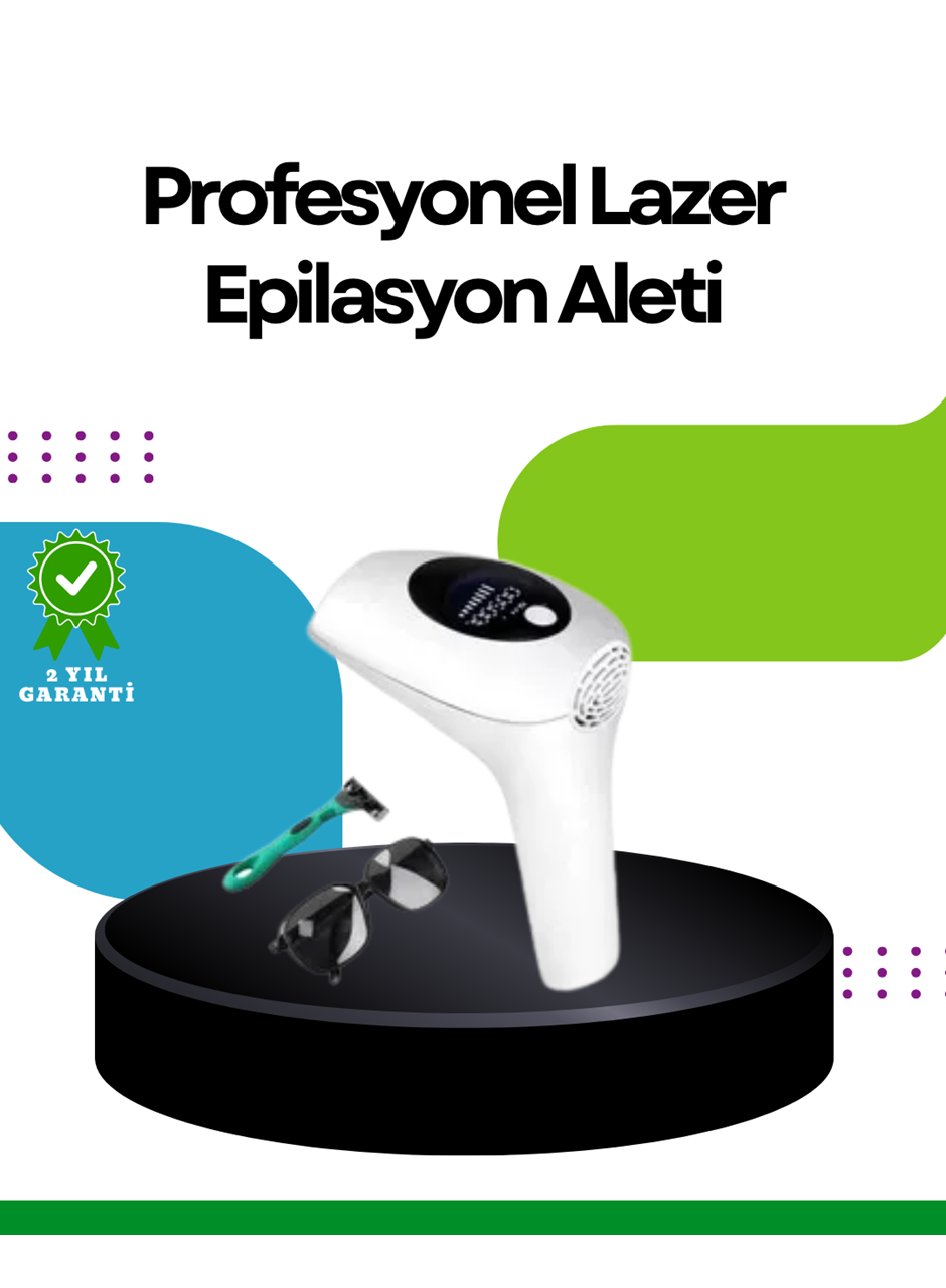 Hasuba IPL Lazer Epilasyon Cihazı HS-262 Kadın ve Erkek İçin