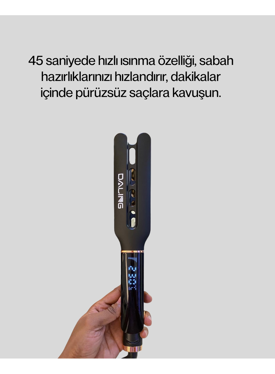 Daling Profesyonel Saç Düzleştirici Seramik Yüzey Tüm Saç Tipleri İçin