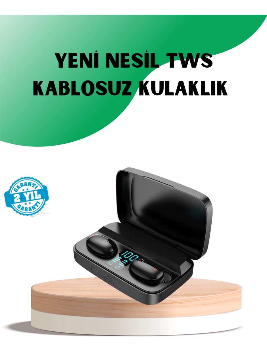 Yüksek Ses Kaliteli A10s TWS Bluetooth 5.0 Kablosuz Kulaklık