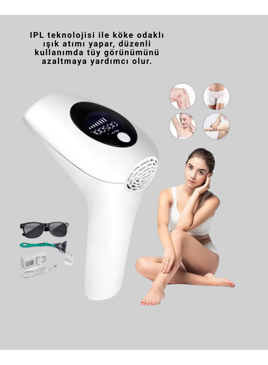 Hasuba HS-262 IPL Epilasyon Cihazı LCD Ekranlı 1M Flaş