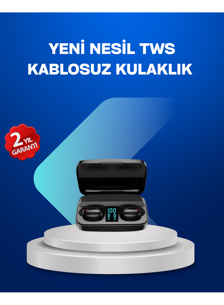 A10s TWS Bluetooth 5.0 Kablosuz Kulaklık 1800 mAh Şarj Kutulu