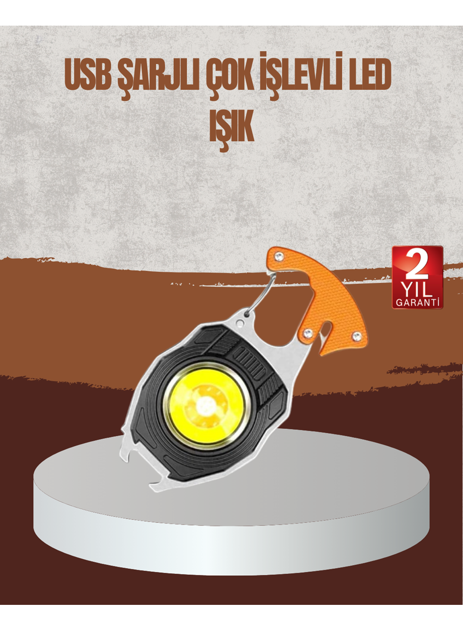 Taşınabilir Çok Amaçlı LED Işıklı Anahtarlık