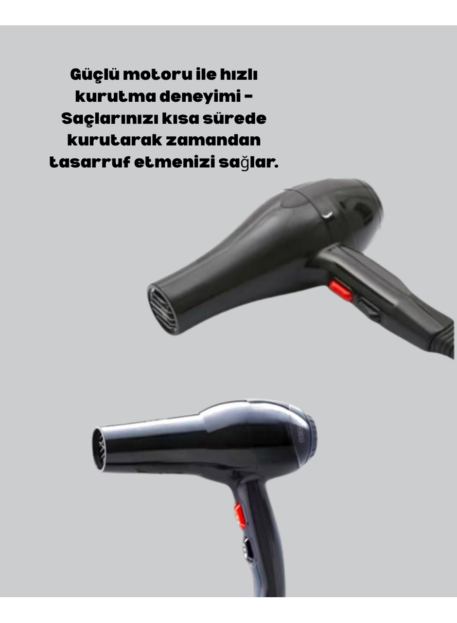Profesyonel 2200W Saç Kurutma Makinesi Yüksek Performans
