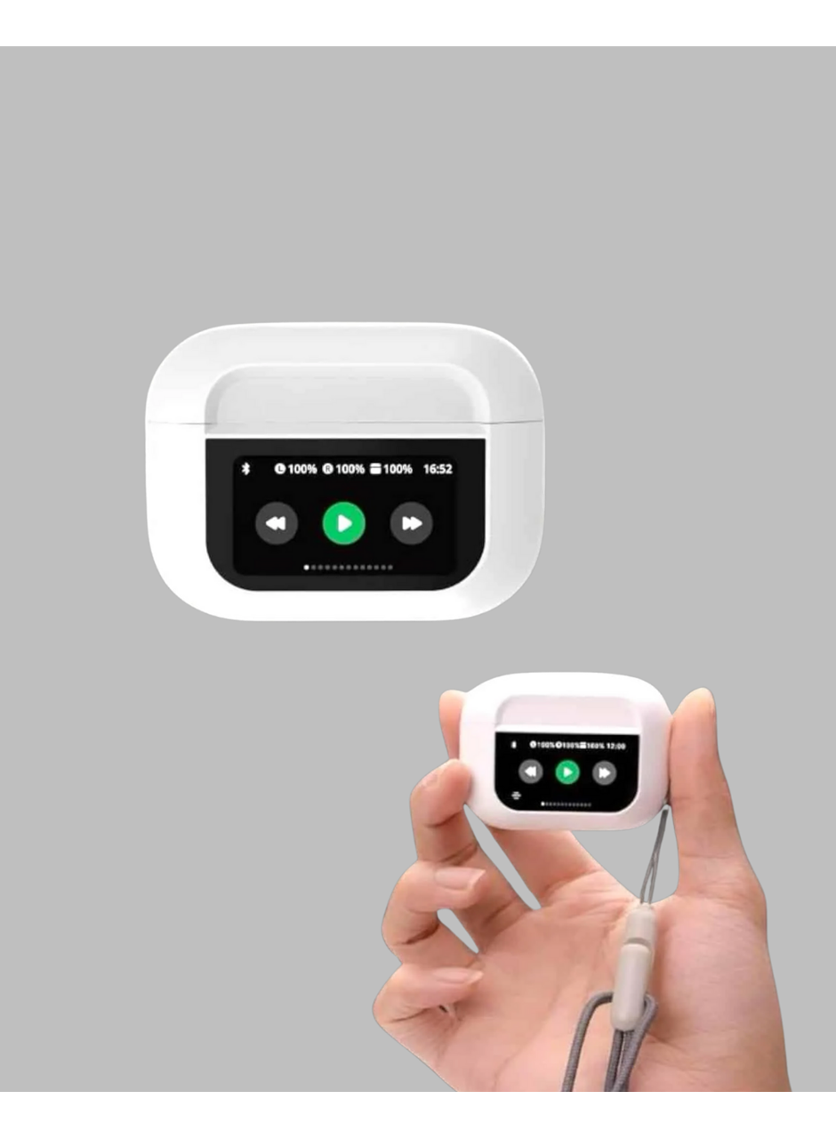 Yüksek Bass ve Güçlü Ses Özellikli Akıllı Bluetooth Kulaklık Dokunmatik Kontrol