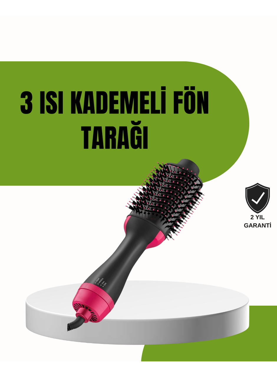 Hızlı Kurutma ve Hacim Veren Elektrikli Saç Fırçası