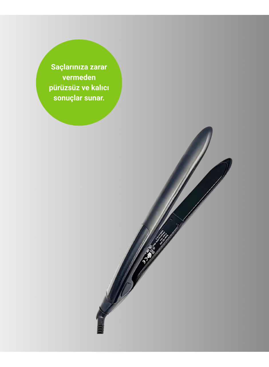 2025 Seri Profesyonel Isı Ayarlı Titanyum Kaplama Saç Düzleştirici Dijital Ekranlı