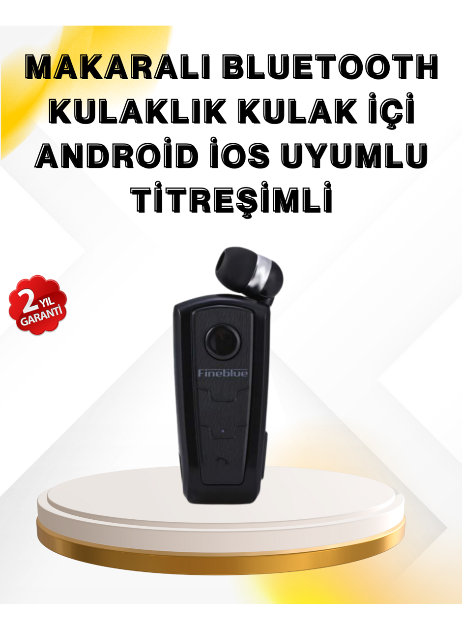 Gürültü Önleyici Fineblue F910 Bluetooth Kulaklık Klipsli Model