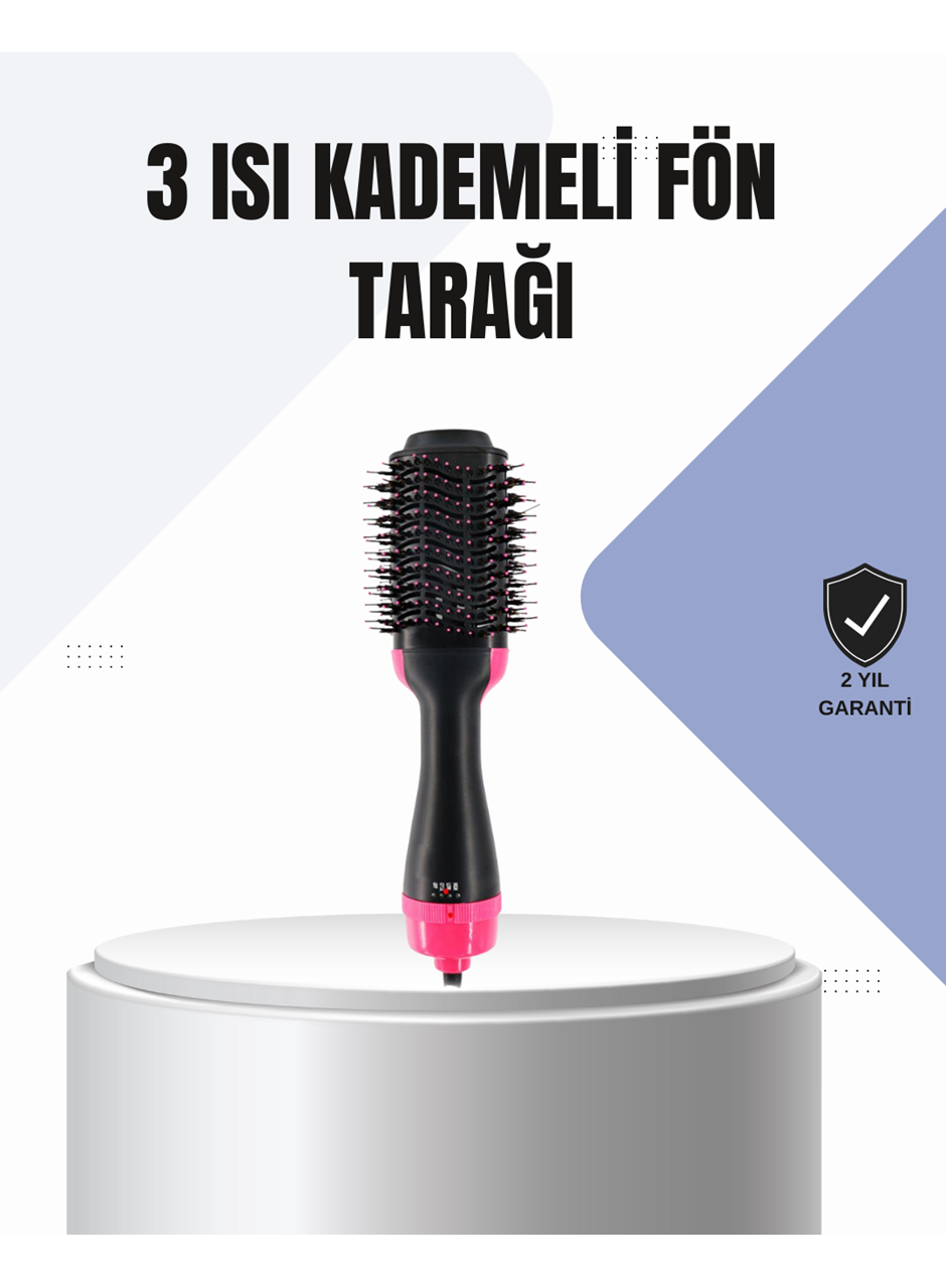 Oval Tasarımlı Profesyonel Fönlü Saç Şekillendirici