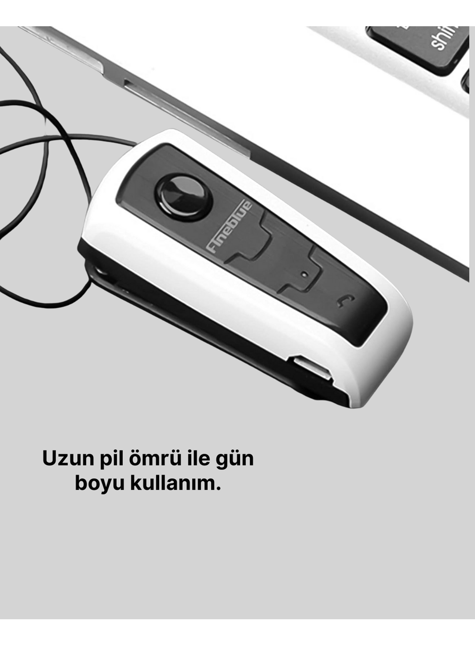 Gürültü Önleyici Fineblue F910 Bluetooth Kulaklık Klipsli Model
