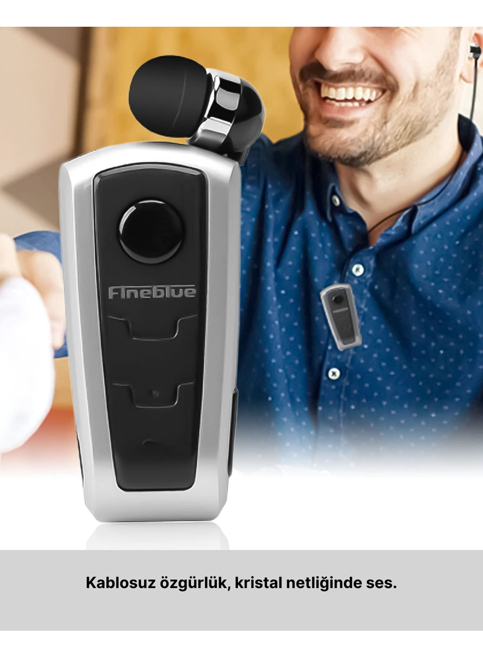 Titreşimli Bluetooth Kulaklık Fineblue F910 Uzun Pil Ömrü