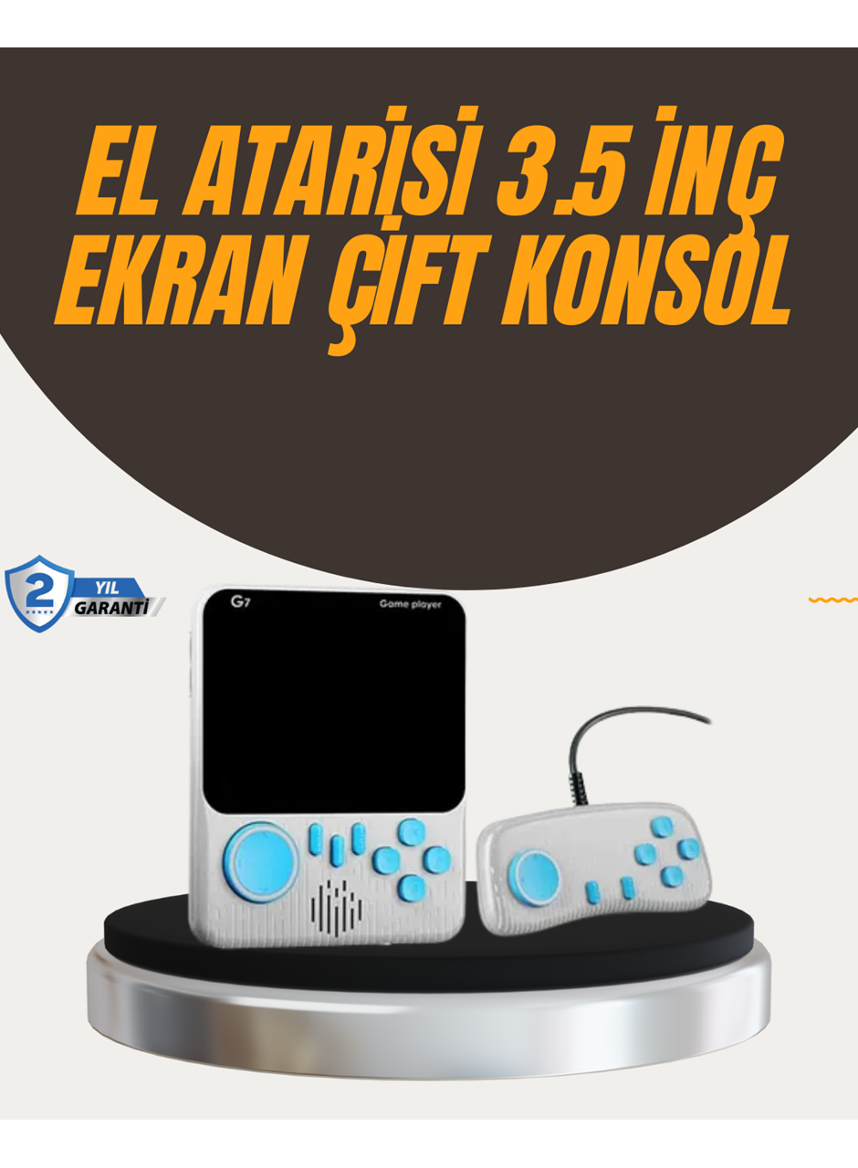 İki Kişilik Oyun Deneyimi Sunan Taşınabilir Retro Konsol