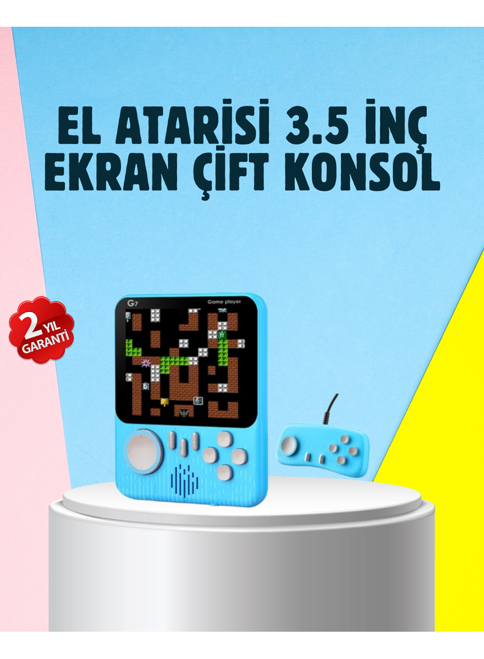 666 Klasik Oyunlu Mini Retro Konsol – Büyük Ekran Desteği