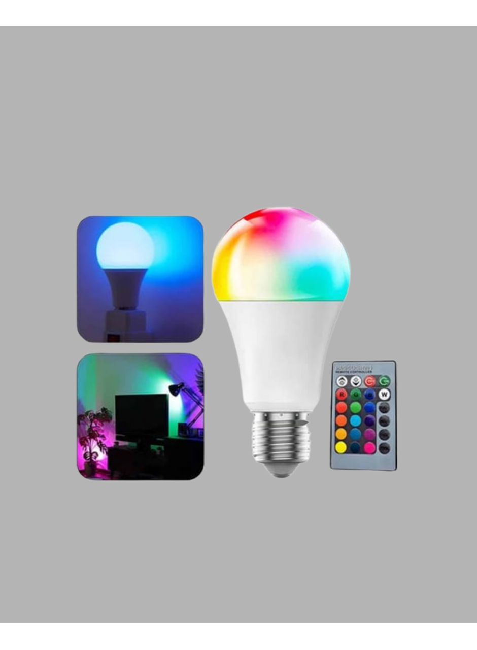 RGB Uzaktan Kumandalı LED Ampul 16 Renkli A Kalite Orijinal