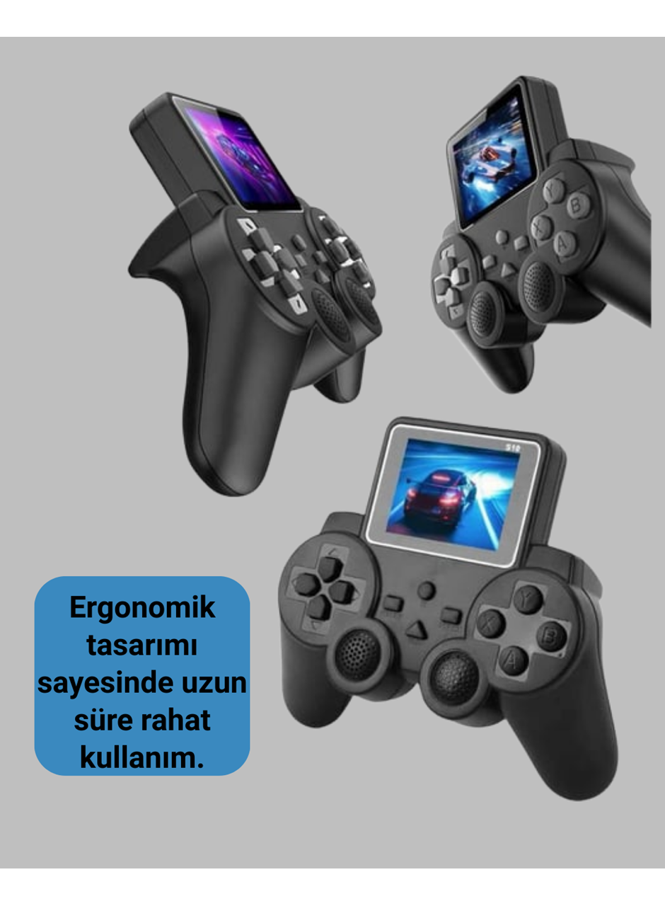 HDMI TV Bağlantılı Orijinal S10 Gamepad 520 Oyunlu 2025 Seri Oyun Konsolu