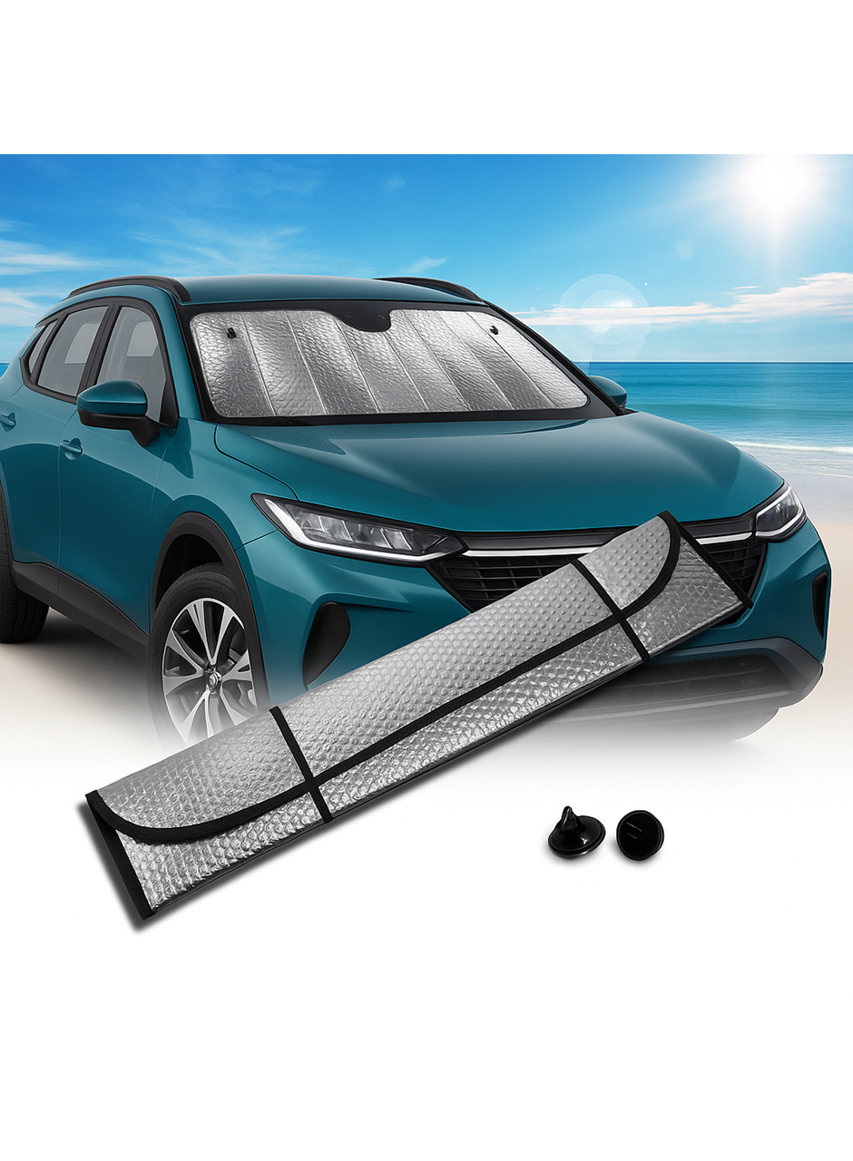 Katlanabilir Oto Ön Cam Güneşlik Isı Önleyici Araç Perdesi Toyota Corolla Fiat Egea Nissan Qashqai Volkswagen Passat