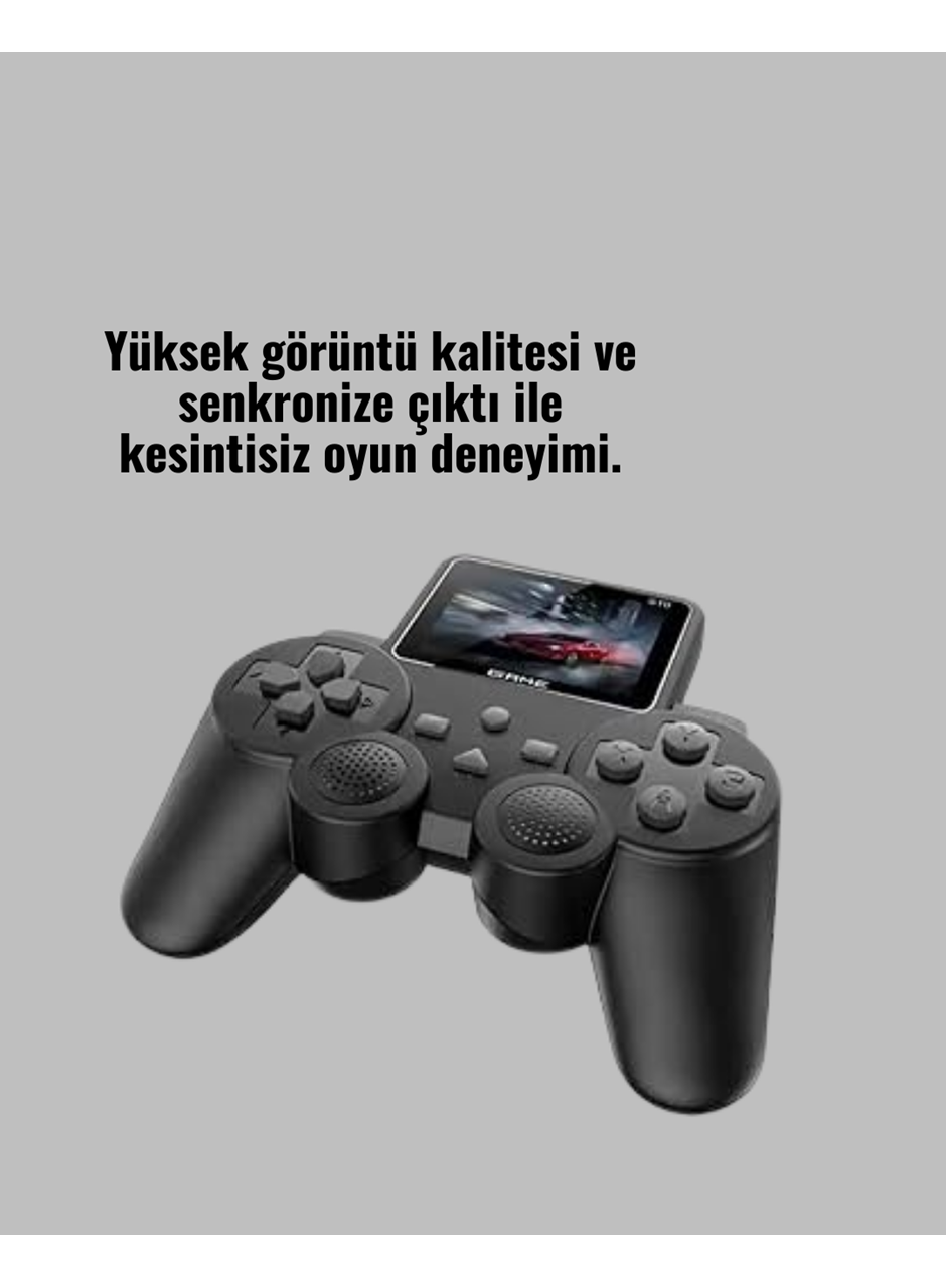 S10 Gamepad HDMI TV Bağlantılı 520 Klasik Retro Oyun 2025 Seri Orijinal