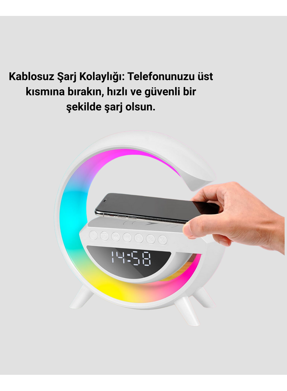 2025 Model 15W Kablosuz Şarjlı Renkli Atmosfer Lambası